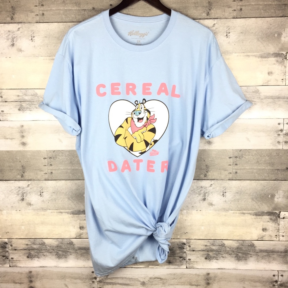 Plus Size 3X Kelloggs Cereal Dater Tee Valentines